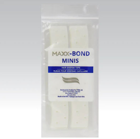 Maxx-Bond Mini Strips Hair System Tape 42 Pack