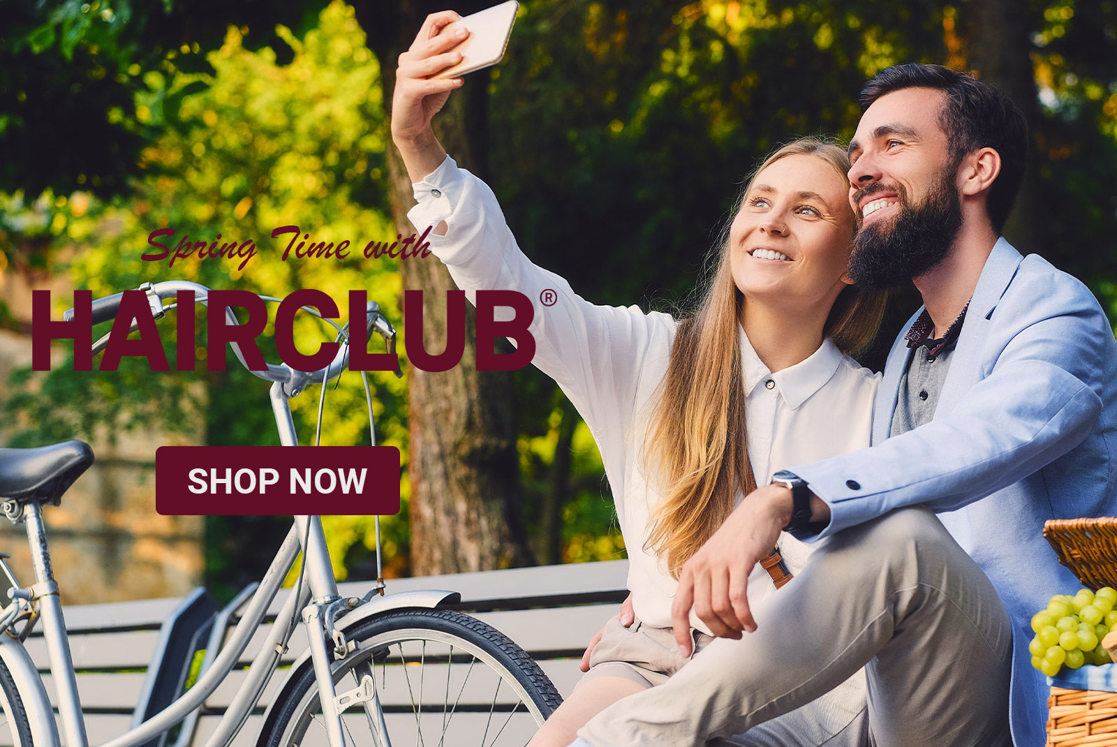 Spring Time with HairClub - Shop Now