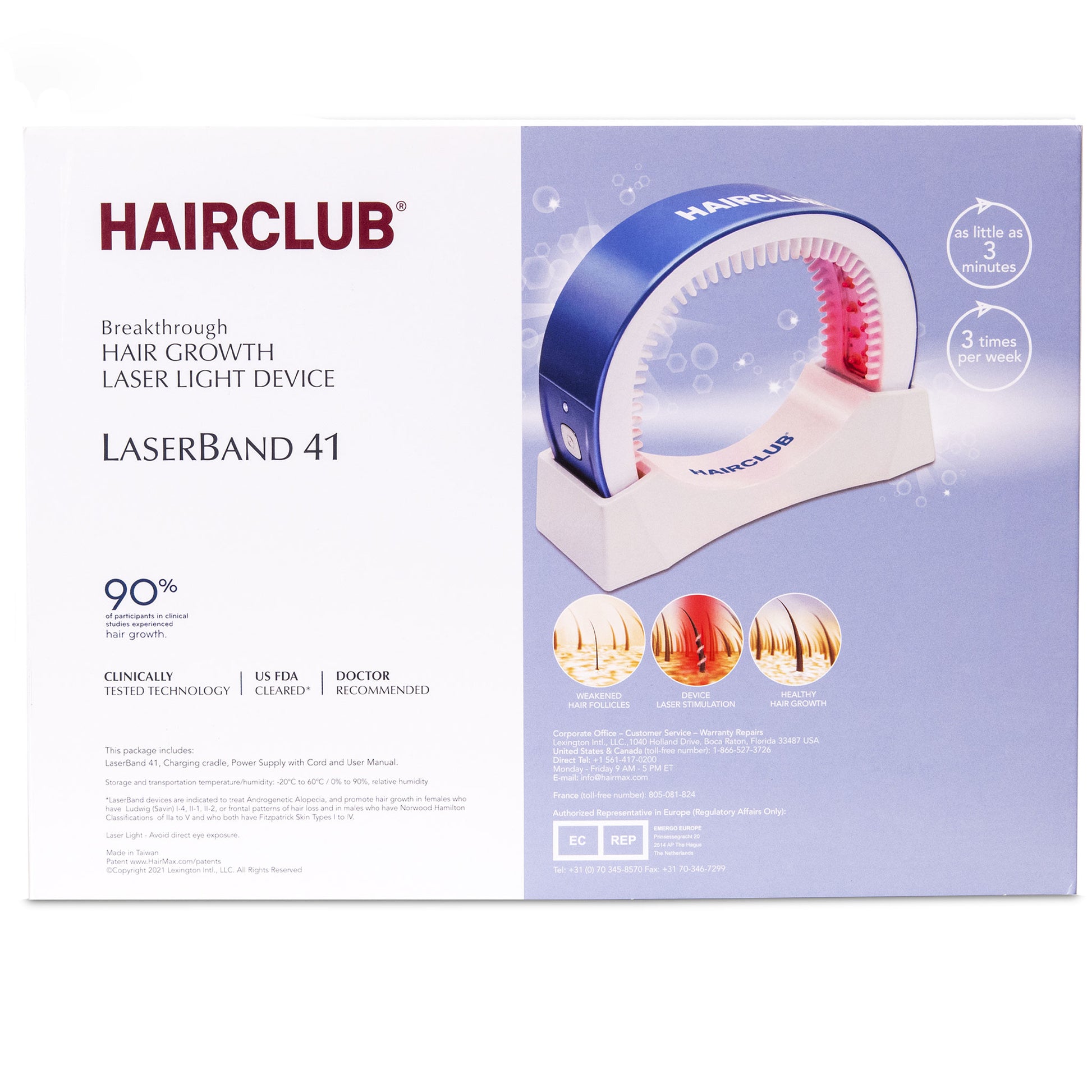 HairClub Laser Band 41 | Laser Device - Hair Club