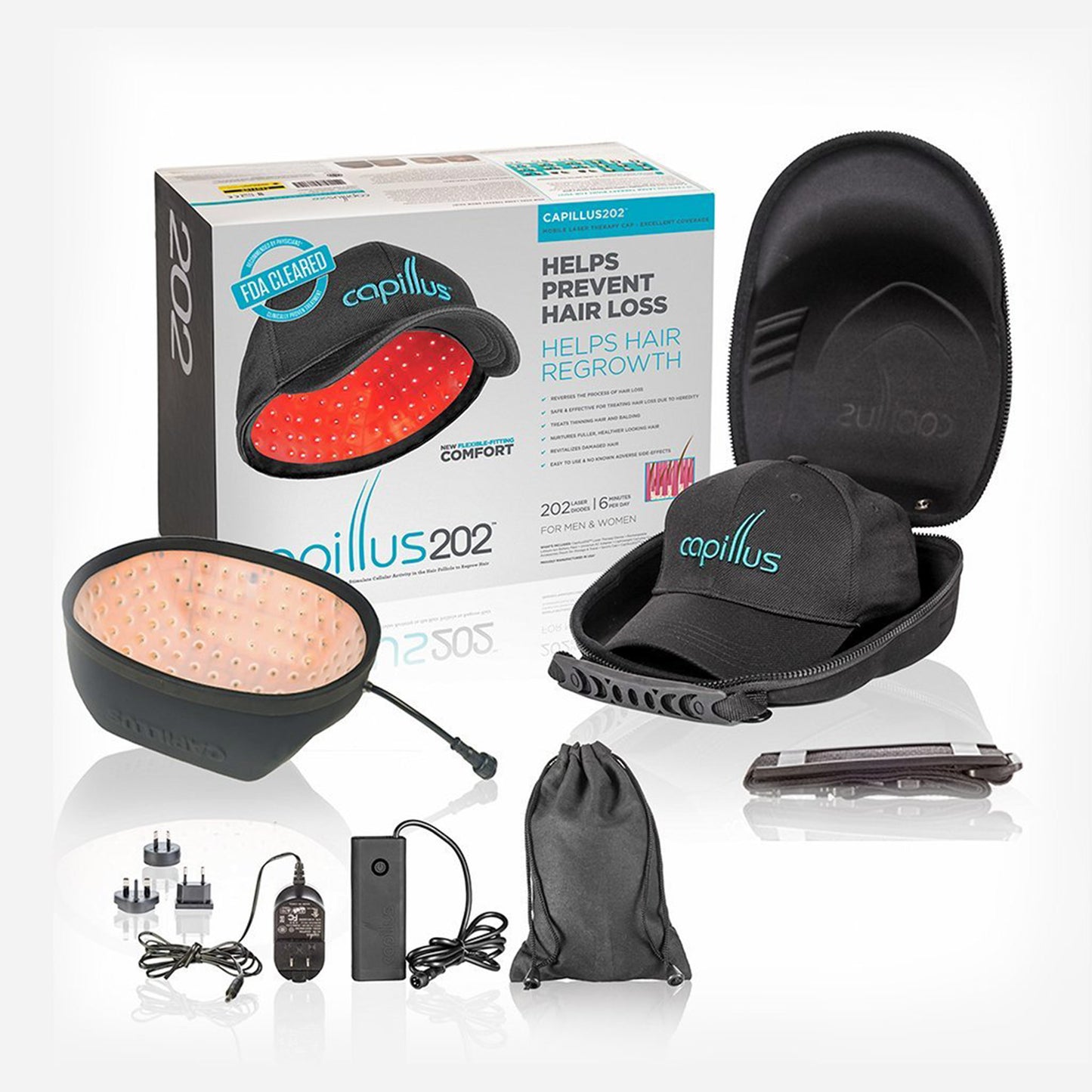 CapillusPlus (202 Diode) Hair Regrowth Laser Cap | Laser Device - Hair Club